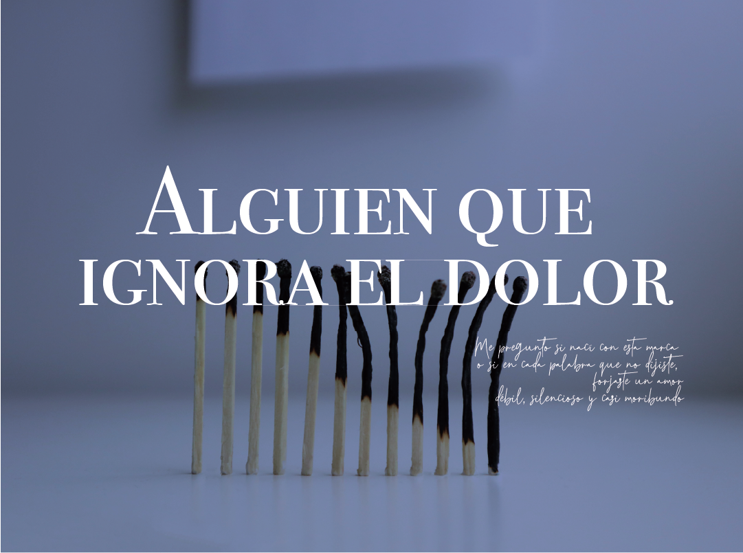 Alguien que ignora el dolor